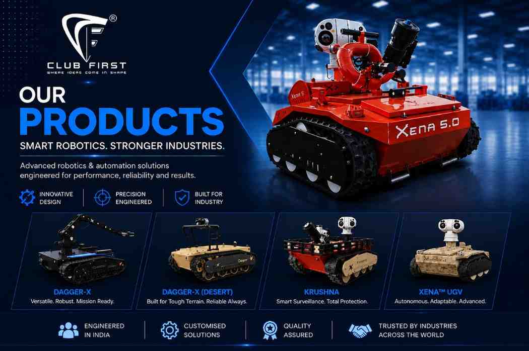 Robots First Tech Industrial Robots & Automation Systems | Club First Robotics