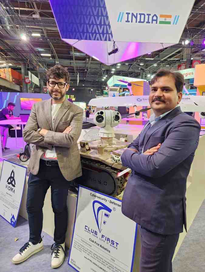 Cyber defence  with Xena UGV - Club First Robotics