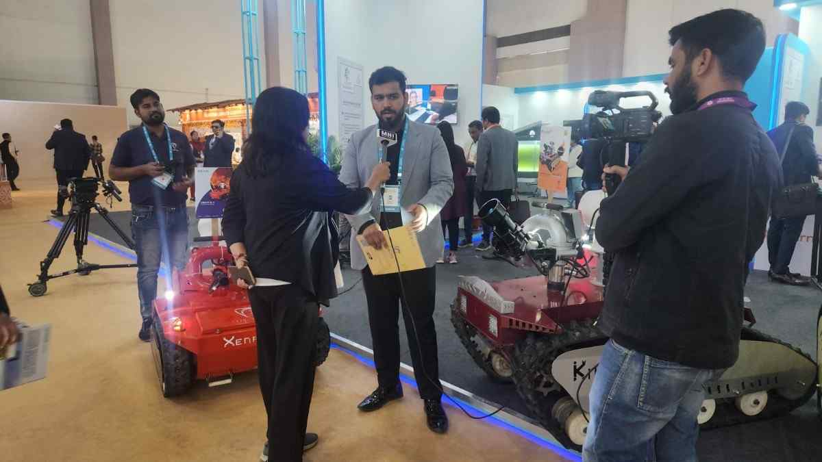 Xena fire fighting and Krushna fire fighting with Mohan Choudhary - Club First Robotics