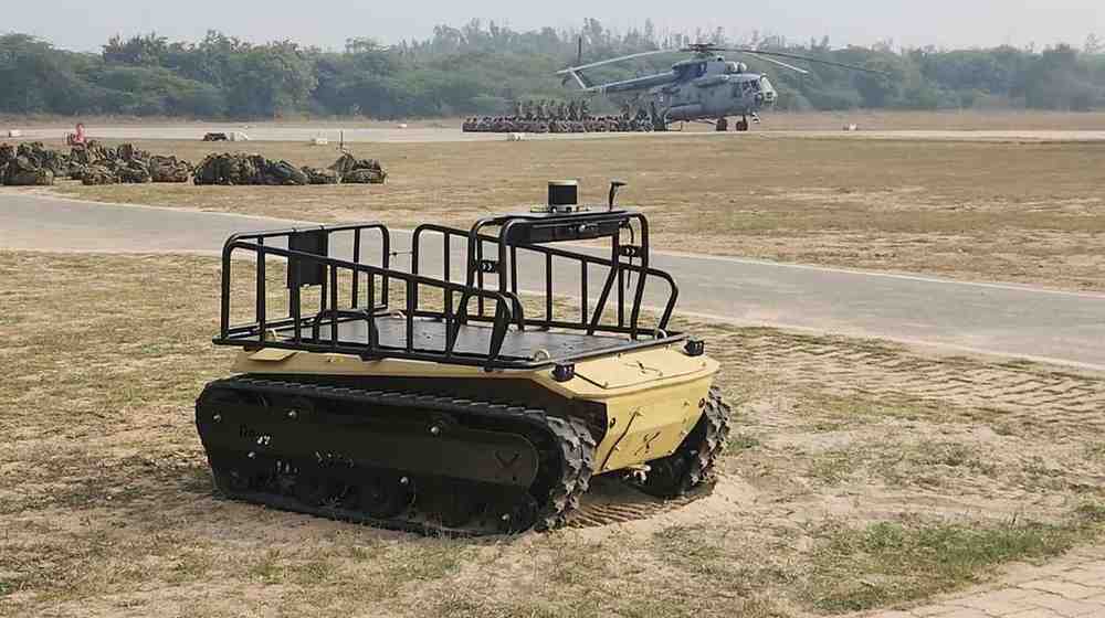 DAGGER-X UGV Inducted into 50 Para Brigade, Strengthening Tactical Ground Operations - Club First Robotics News