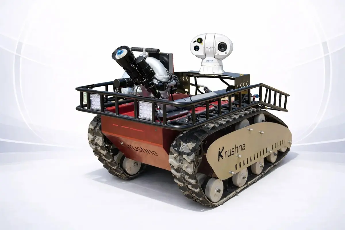KRUSHNA™ Fire Fighting - Robotic System