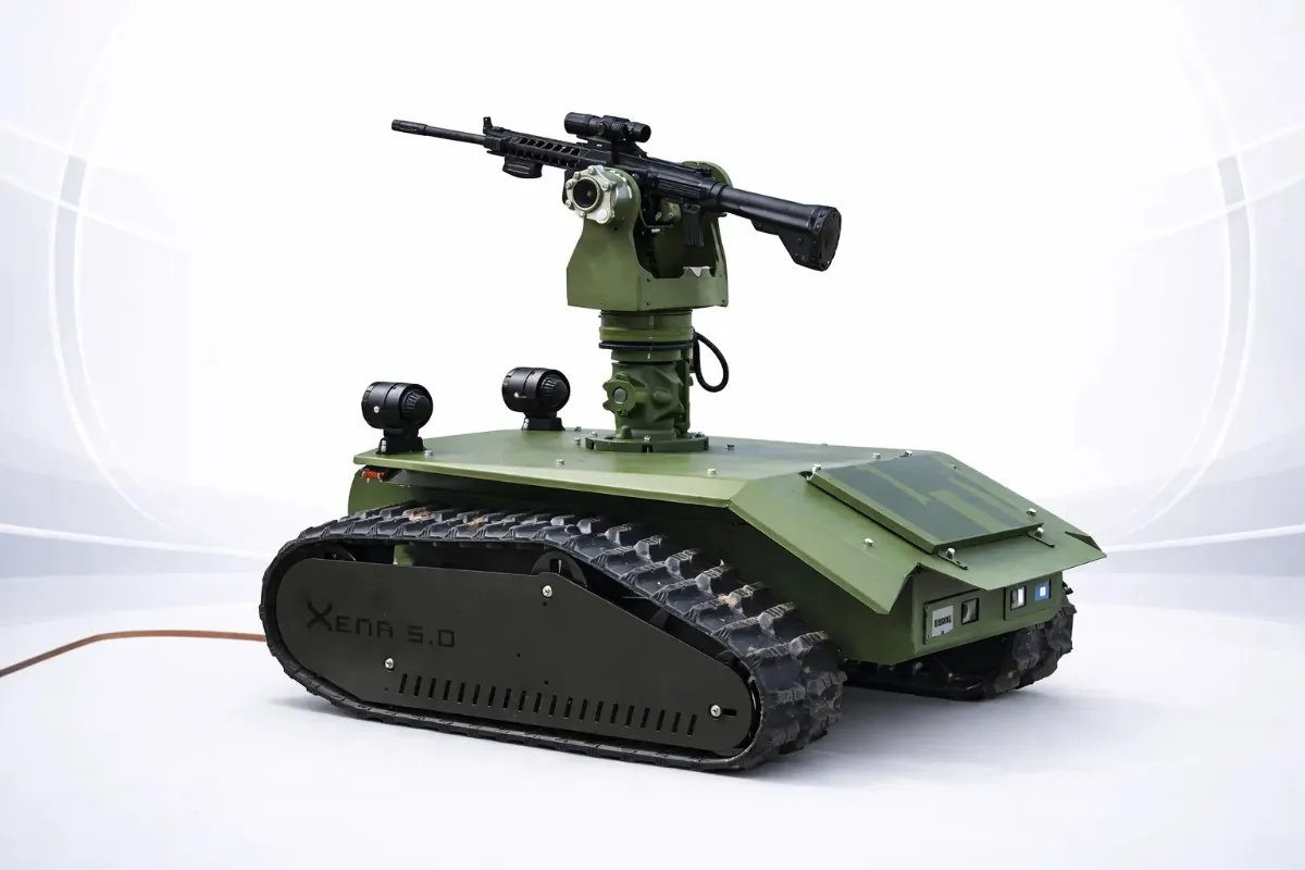 XENA™ UGV WITH RCWS (Unmanned Ground Vehicle) - Robotic System